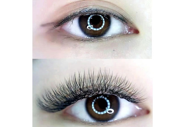 EYelashes-Services-before -after ain-South-bay